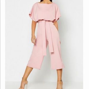 Boohoo Light pink jumpsuit